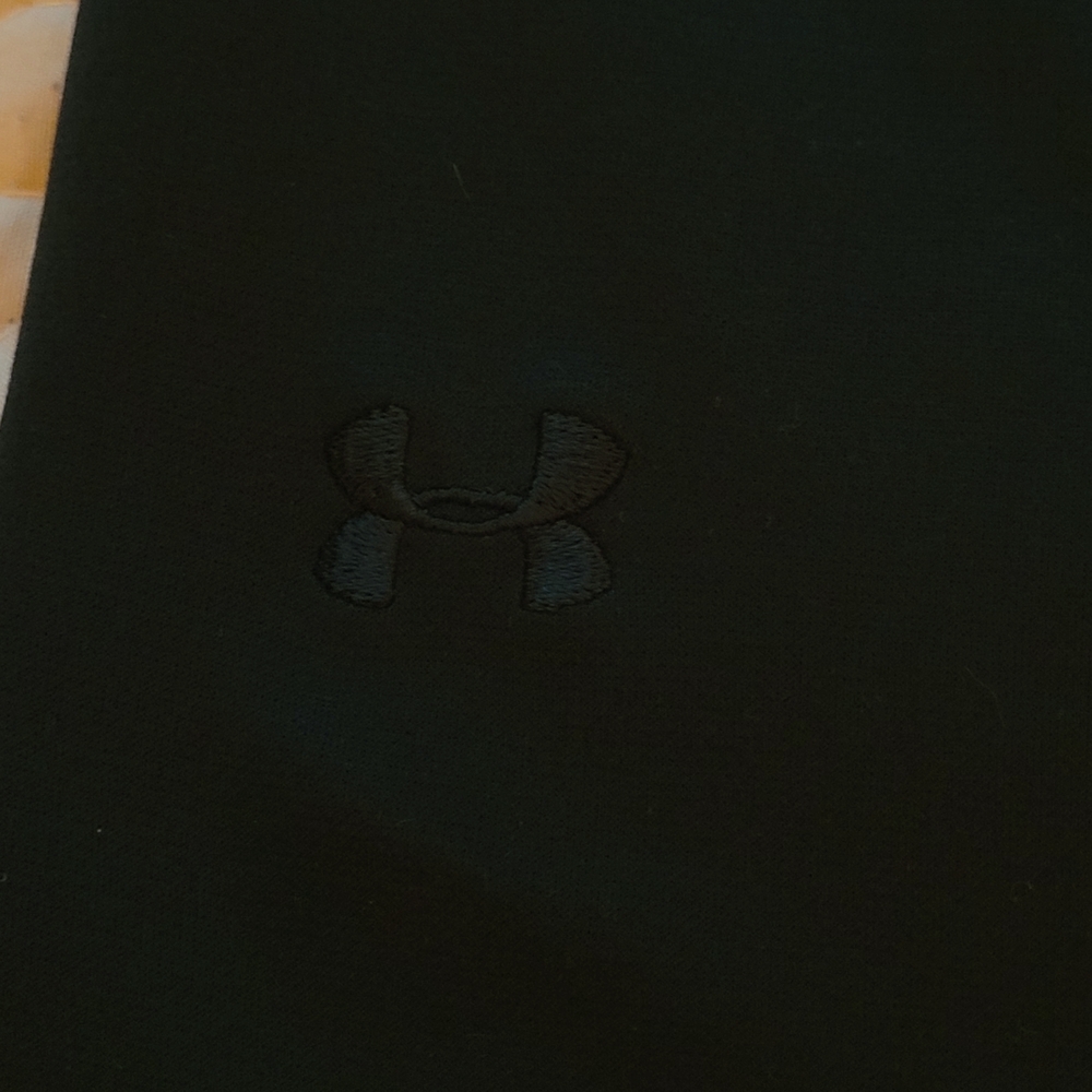 Under Armour Womens Storm Semi Fitted Sweatpants Black Medium - Picture 3 of 5